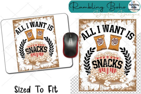 All I Want is Snacks W Border for Tshirt: A Practical Guide to Design and Print Success
