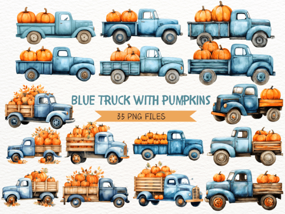 Blue Autumn Truck with Pumpkins: A Practical Guide to Seasonal Decor and Photography