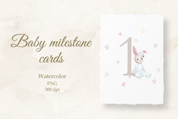 Capturing the First Month: The Art and Utility of Watercolor Milestone Cards