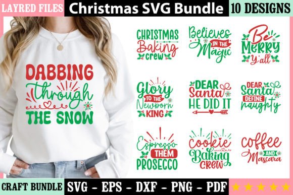 Christmas SVG Bundle 8: Practical Applications for Holiday Crafting and Small Business