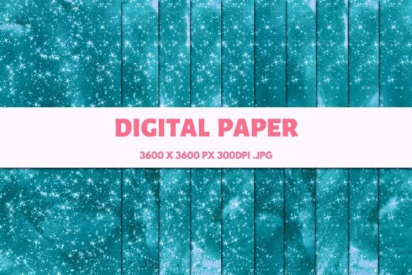 Cyan Abstract Glitter Digital Papers: A Practical Guide to Selection and Usage