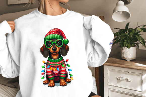 Dachshund Christmas PNG & Weiner Dog PNG Design Guide