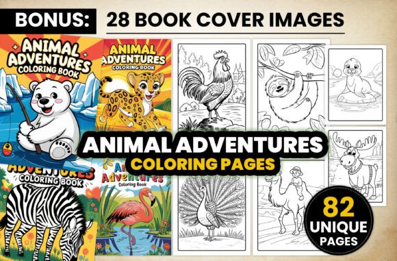 Evaluating Animal Adventure Coloring Pages for Kids