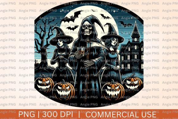 Halloween Reaper Sexy Witch PNG: Design Guide