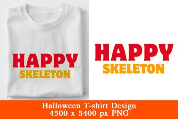 Happy Skeleton: A Halloween T-Shirt Design Guide