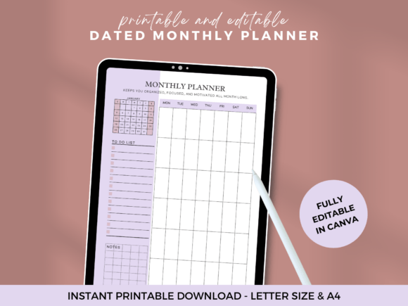 Mastering Time: The Comprehensive Guide to Using a Dated Monthly Planner