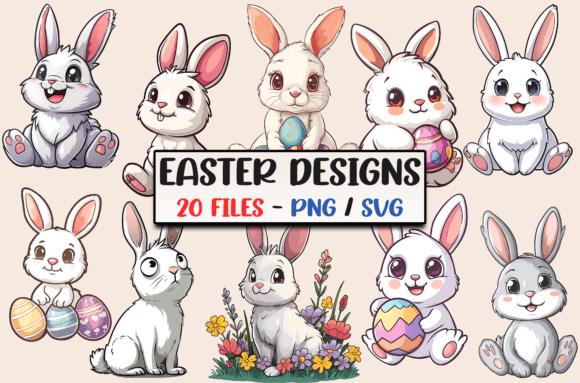 Maximizing Creativity and Efficiency with a Cute Easter Sublimation Bundle SVG PNG