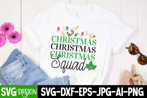 Maximizing Holiday Production Efficiency with the Christmas Squad SVG Cut File