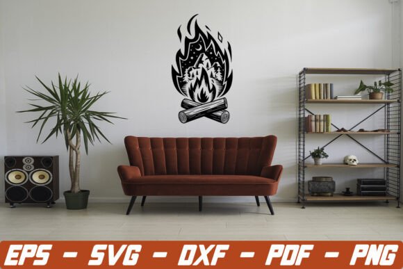 Mountain Bonfire SVG for Cold Summer Nights: Evaluating Design Fit and Technical Quality