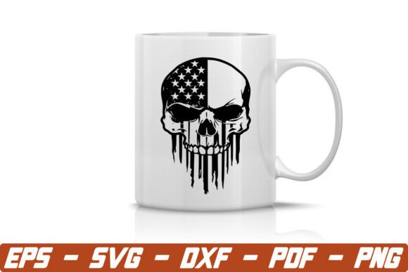 Punisher Skull with American Flag SVG: Strategic Application for Creators and Business Owners