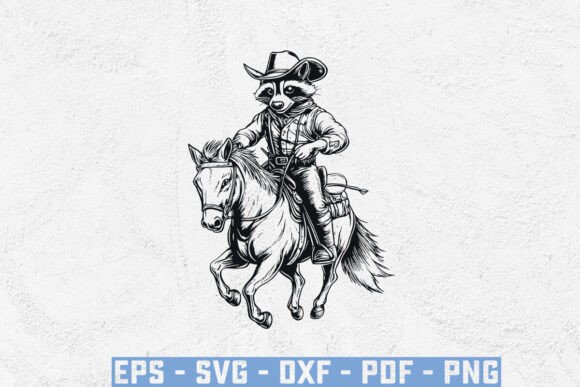 Why the Raccoon Cowboy SVG Is Trending in Modern Craft Projects